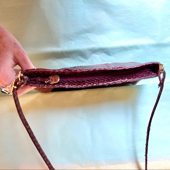 Vintage Genuine Snakeskin Shoulder Bag from Spain - Picture 7 of 9